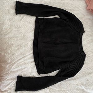 Knit crop top